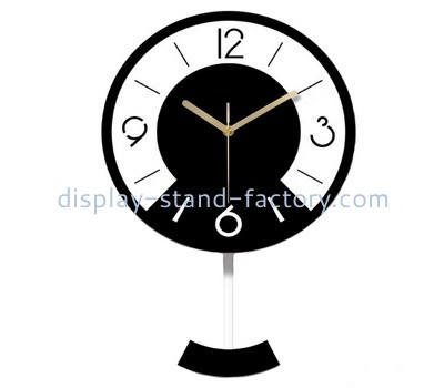 OEM supplier customized wall mounted plexiglass clock panel NOD-045