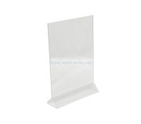 OEM supplier customized plexiglass sign holder perspex sign holder NBD-765