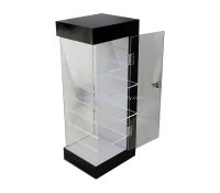 OEM custom acrylic small lighted display cabinet NDD-069