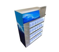 OEM custom acrylic lighted small curio cabinet NDD-066