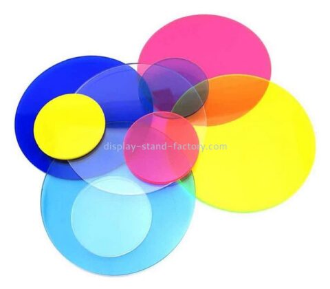 Customized laser cutting plexiglass discs NLC-086