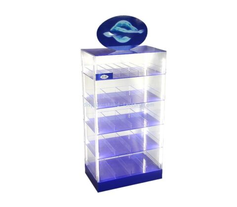 Custom lighted display stand cabinet NDD-043