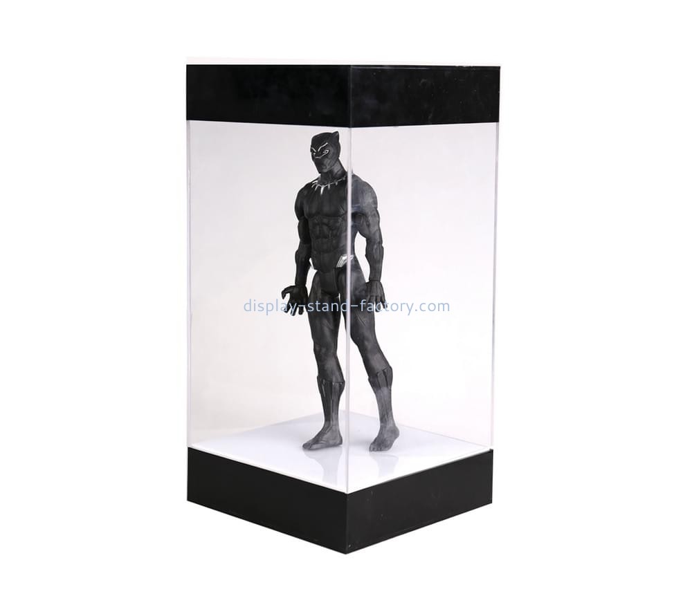 Acrylic manufacturer customized light display case NDD-011