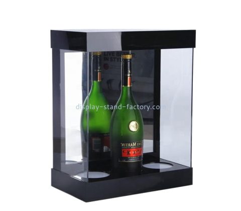 Custom acrylic bar light display rack LED beer shelf NLD-043