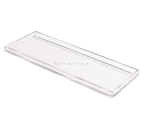 Plexiglass supplier customize narrow acrylic organizer tray STD-363