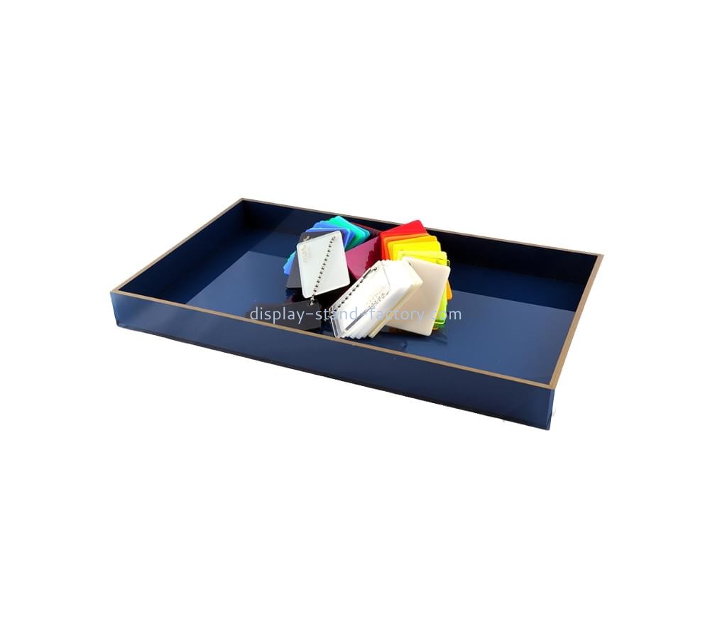 Perspex manufacturer customize acrylic organiser tray STD-341