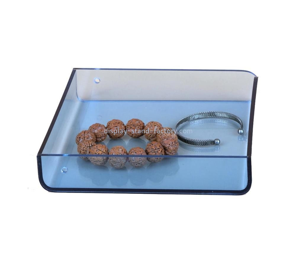 Acrylic factory customize plexiglass organizer tray STD-336