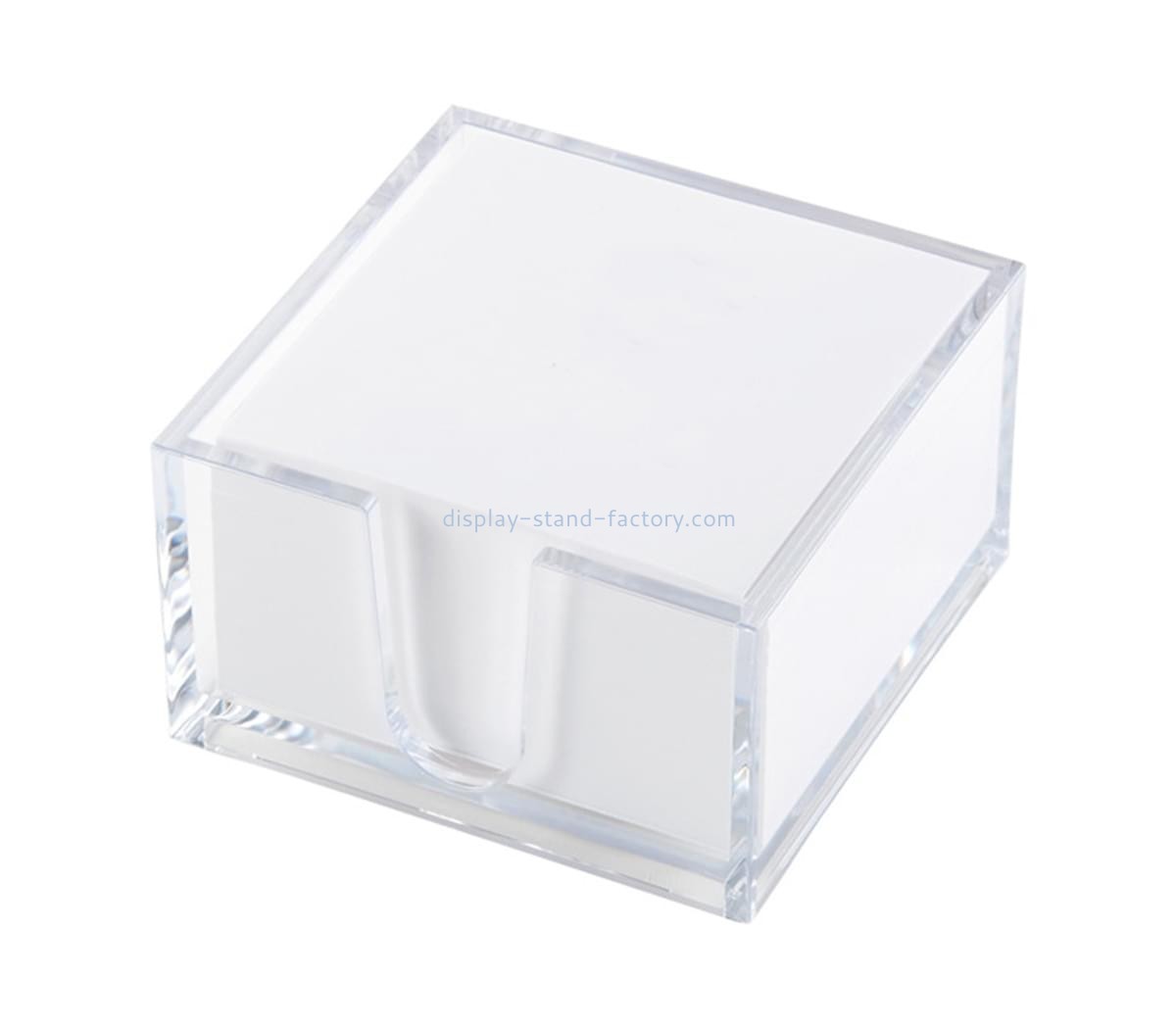 Plexiglass manufacturer customize desktop acrylic notepad holder STD-306