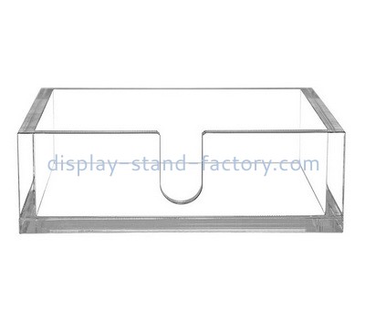 Acrylic manufacturer customize tabletop acrylic tissue paper holder STD-287