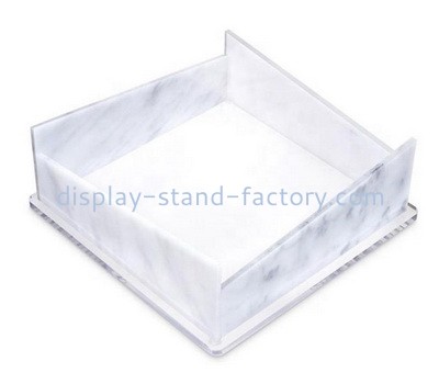 Acrylic factory customize plexiglass napkin tissue box holder STD-281