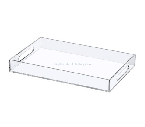 Lucite supplier customize acrylic coffee serving tray STD-269