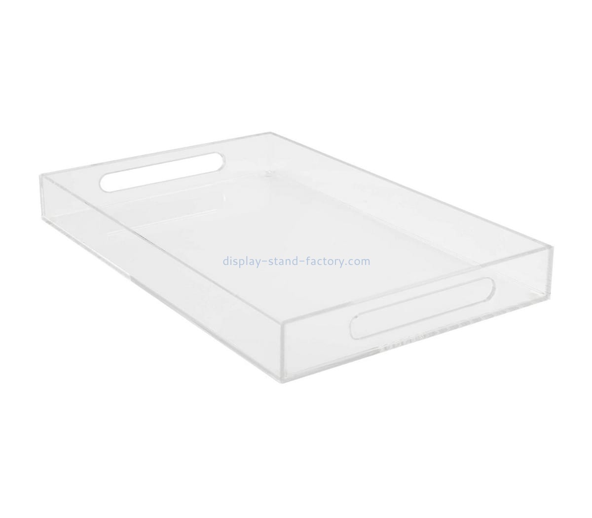 Acrylic supplier customize plexiglass breakfast serving tray STD-265