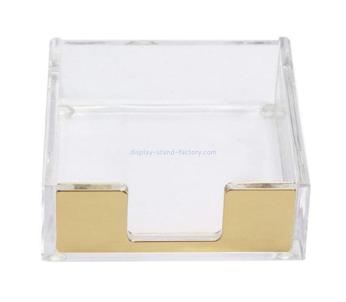 Acrylic factory customize plexiglass sticky notes pad holder STD-256