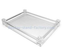 Perspex supplier customize acrylic file organizer tray STD-238