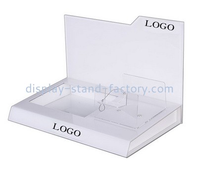 Acrylic supplier customize plexiglass cosmetic display stand NMD-786