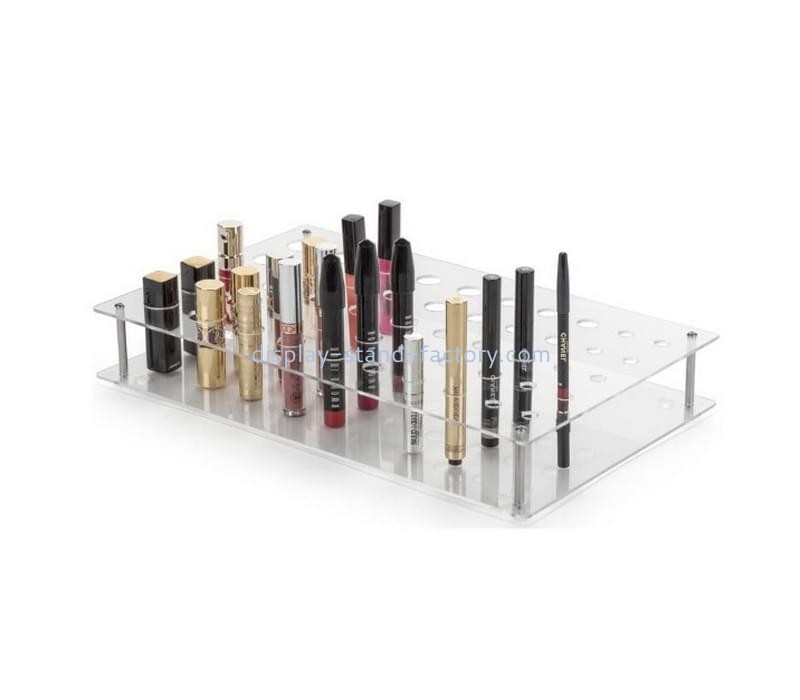 Acrylic supplier customize plexiglass makeup display holder NMD-784