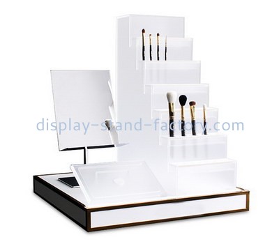 Acrylic supplier customize perspex cosmetic display rack NMD-767