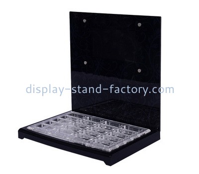 Perspex manufacturer customize acrylic cosmetic display stand NMD-764