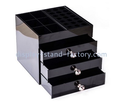 Acrylic manufacturer customize plexiglass makeup drawer organizer NMD-758