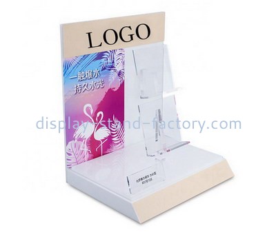 Plexiglass manufacturer customize acrylic skin care display riser NMD-753