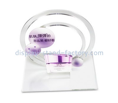 Lucite factory customize acrylic skincare display riser NMD-747