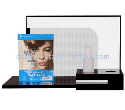 Plexiglass manufacturer customize acrylic cosmetic display risers NMD-727