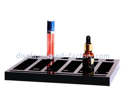 Plexiglass factory customize acrylic makeup display risers perspex display stands NMD-717