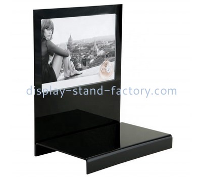 Acrylic manufacturer customize plexiglass makeup dislay rack perspex cosmetic display riser NMD-710