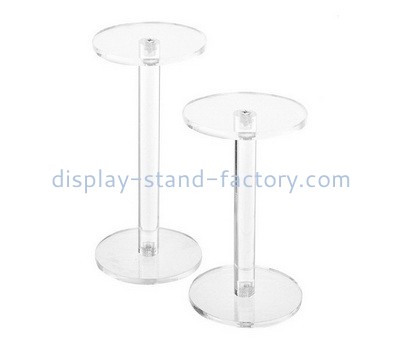 Lucite supplier customize plexiglass cosmetic display risers acrylic makeup display racks NMD-709