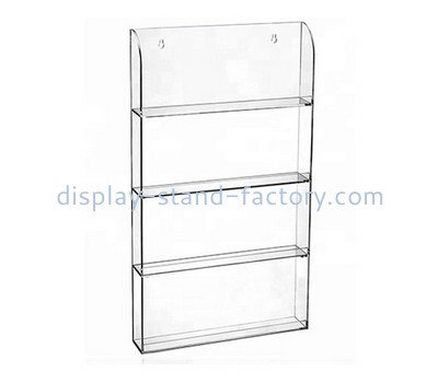 Acrylic manufacturer customize wall plexiglass nail polish rack lucite organizer NMD-702