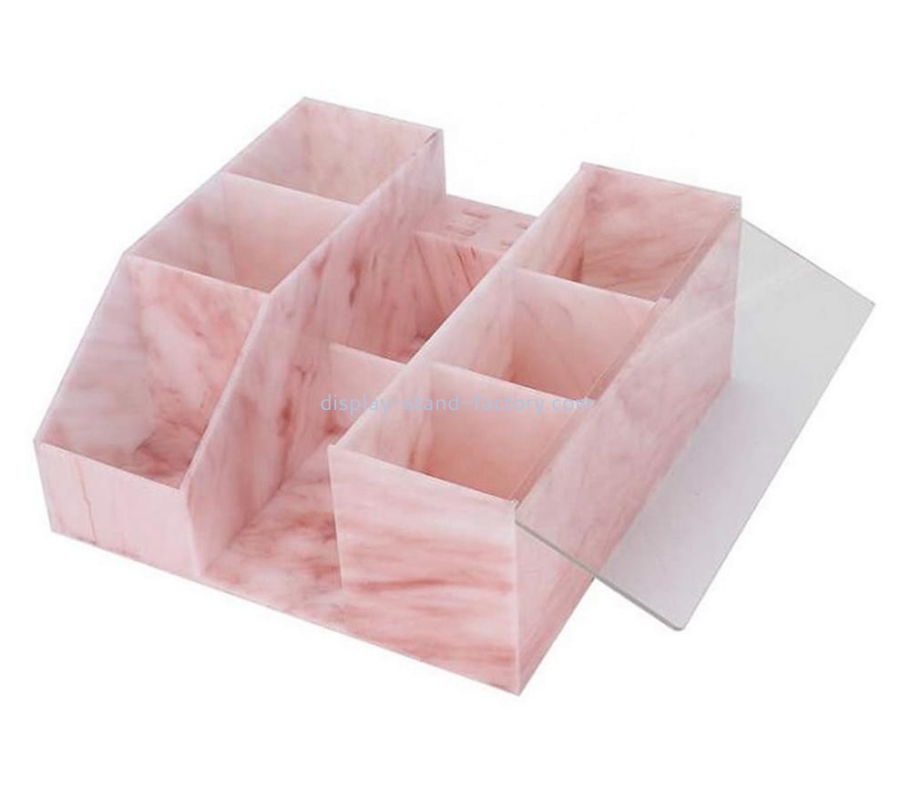 Acrylic manufacturer customize perspex eyelash extension organizer plexiglass tools organiser tweezer holder NMD-693