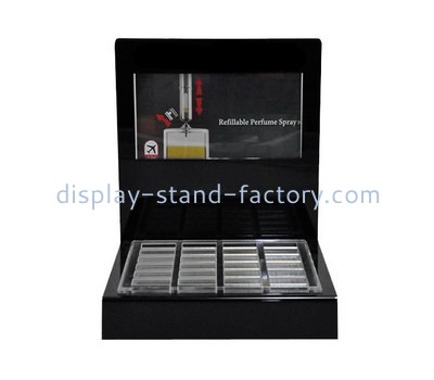 Perspex manufacturer customize acrylic perfume holder NMD-680