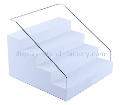 Perspex factory customize acrylic cosmetics display risers plexiglass makeup display stands NMD-673