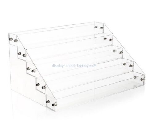 Plexiglass manufacturer customize lucite nail varnish disiplay risers NMD-668