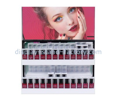 Plexiglass manufacturer customize perspex cosmetics display stands NMD-666