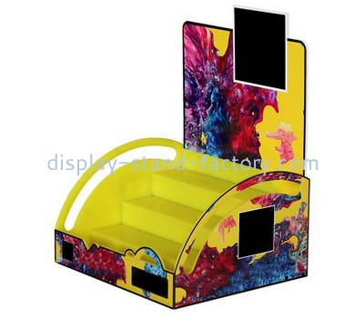 Plexiglass manufacturer customize acrylic makeup display stands NMD-662