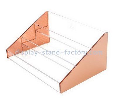 Acrylic manufacturer customize plexiglass cosmetics display stands NMD-658