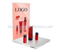 Customize acrylic makeup display stands plexiglass cosmetic display holders NMD-619