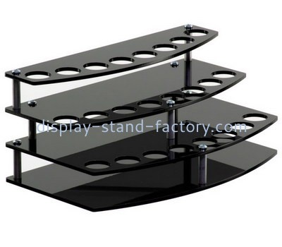 Custom acrylic makeup display risers plexiglass lipstick display rack NMD-594