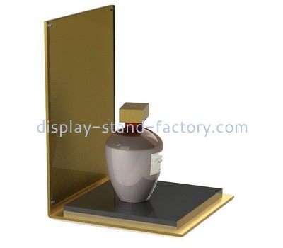 Custom acrylic perfume display stand plexiglass cosmetic display stand NMD-586