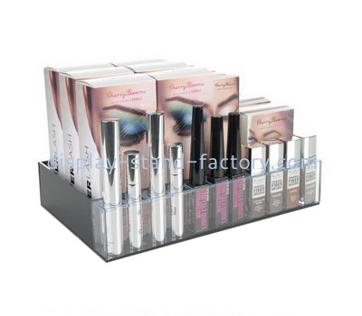 Custom plexiglass make up organiser perspex cosmetic display holder NMD-585