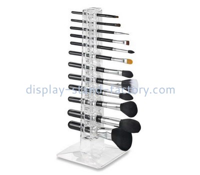 Custom plexiglass makeup brushes display stand acrylic display rack NMD-572