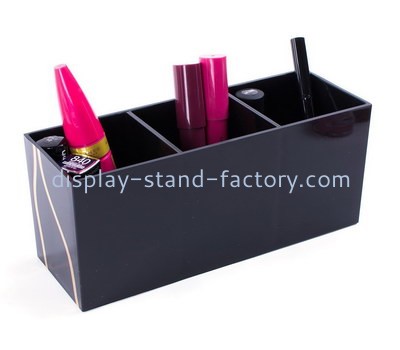 Custom table top plexiglass makup holder perspex divider box acrylic cosmetic organizer NMD-568