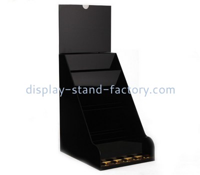 Custom countertop plexiglass make up display stands perspex cosmetic holders NMD-563