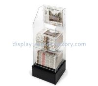 Customize plexiglass newspapers holder acrylic magazine organizer NBD-739