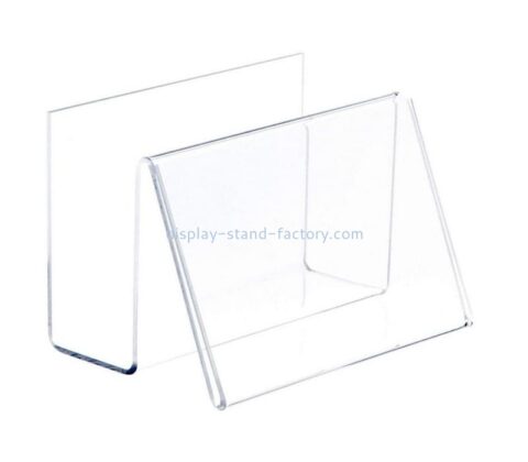 Custom acrylic post card holder plexiglass display holder lucite organizer NBD-729