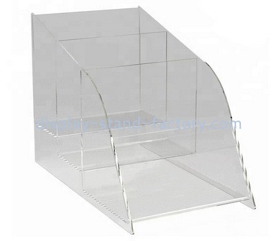 Custom 3 tiers acrylic magazine holders NBD-670