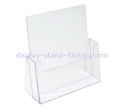 Custom table top acrylic brochure holder NBD-633