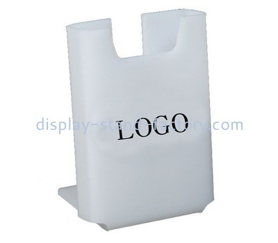 Custom white acrylic pamphlet holder NBD-632