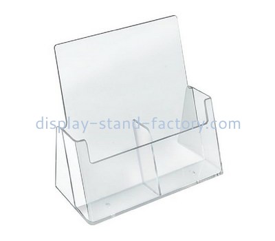 Custom 2 grids acrylic pamphlet holder NBD-627